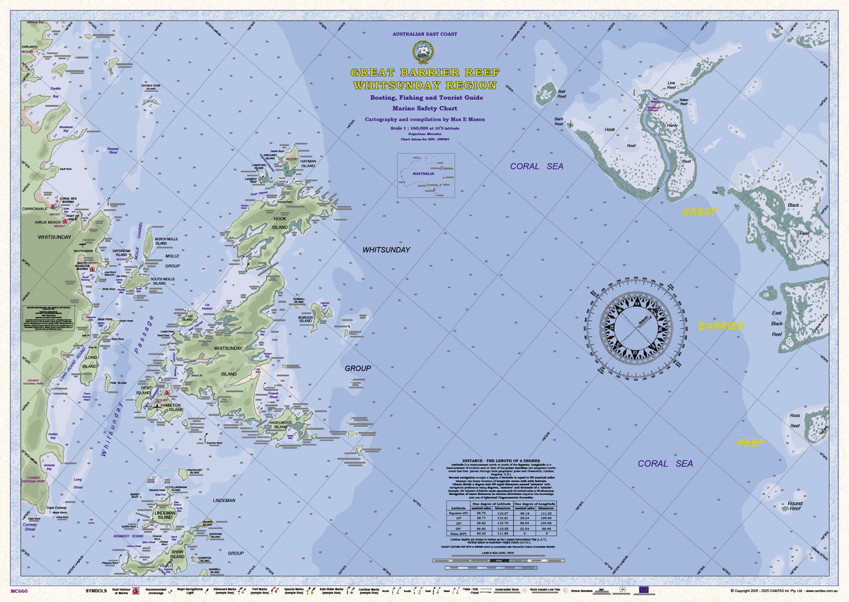 GBR Whitsunday Offshore Chart – CAMTAS abn