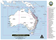 QLD Boating, Fishing, Camtas Marine Safety Chart - CURTIS ISLAND to PORT CLINTON, Capricorn Coast Offshore / MC630