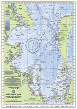 QLD Boating, Fishing, Camtas Marine Safety Chart - MORETON BAY - MC535