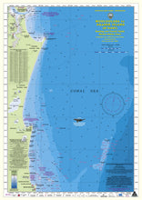 QLD Boating, Fishing, Marine Safety Chart - MOOLOOLABA to FRASER ISLAND - MC582