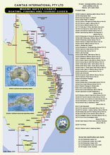 QLD Boating, Fishing, Camtas Marine Safety Chart - NOOSA RIVER and LAKES / MC590