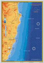 NSW Boating, Fishing, Marine Safety Chart - CROWDY HEAD to NAMBUCCA HEAD, Pt Macquarie + BONUS / MC450