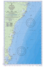 NSW Boating, Fishing, Marine Safety Chart - JERVIS BAY  to PORT JACKSON + BONUS / MC380