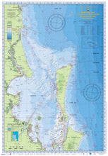 QLD Boating, Fishing, Marine Safety Chart - CLEVELAND to MOOLOOLABA, Moreton Bay + BONUS / MC530