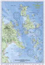 QLD Boating, Fishing, Camtas Marine Safety Chart - WHITSUNDAY and  ISLANDS, Goldsmith Is to Hayman Is / MC650