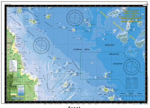QLD Boating, Fishing, Camtas Marine Safety Chart - PERCY ISLES to BRAMPTON and CARLISLE ISLANDS, Mackay Offshore / MC640