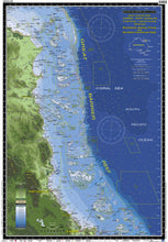 QLD Boating, Fishing, Marine Safety Chart - CAIRNS to LIZARD ISLAND, GREAT BARRIER REEF REGION + BONUS / MC730